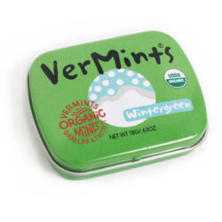 VERMINTS ORGANIC WINTERGREEN CANDY 18G