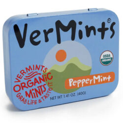 VERMINTS ORGANIC PEPPERMINTS CANDY 40G
