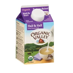 KEM SỮA HALF & HALF ORGANIC VALLEY 473 ml