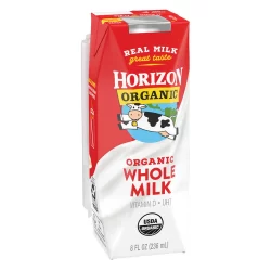 HORIZON ORGANIC WHOLE MILK 236ml