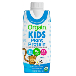 ORGAIN KIDS PLANT PROTEIN ORGANIC MILK - VANILLA FLAVOR 237 ml