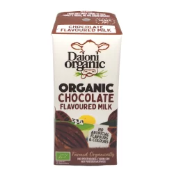 DAIONI ORGANIC SEMI-SKIMMED CHOCOLATE MILK 200 ml
