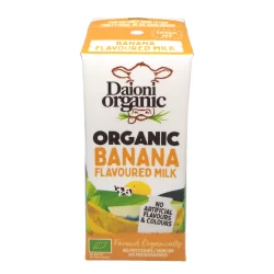 DAIONI ORGANIC SEMI-SKIMMED BANANA MILK 200 ml