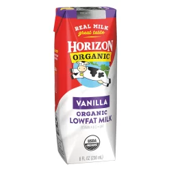 HORIZON ORGANIC VANILLA SKIM MILK 236ml