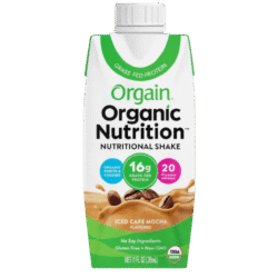ORGAIN ORGANIC NUTRITION SHAKE – ICED CAFE MOCHA FLAVOR 330 ml