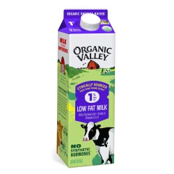 SỮA THANH TRÙNG TÁCH BÉO 1% HỮU CƠ ORGANIC VALLEY 1L