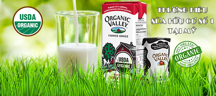 organic valley sua huu co so 1 tai my